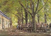 Max Liebermann Country Tavern at Brunnenburg china oil painting reproduction